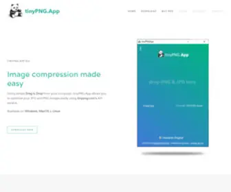 TinyPNG.app(GUI for tinyPNG.com on Windows) Screenshot