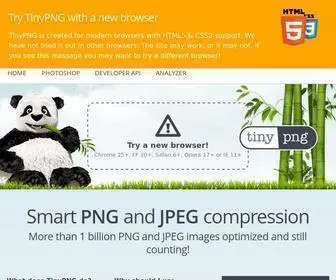 TinyPNG.com(Compress WebP) Screenshot
