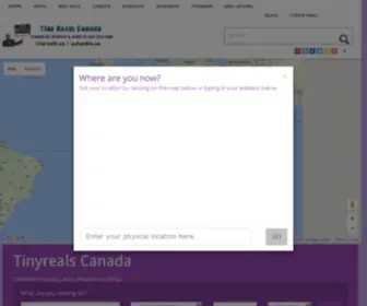 Tinyreals.ca(Tiny Reals Canada) Screenshot