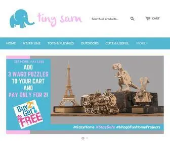 Tinysam.com(Tiny Sam) Screenshot