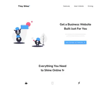 Tinysites.com(Tiny Sites) Screenshot