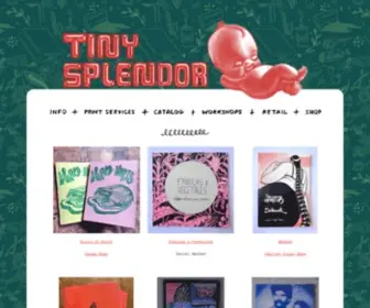 Tinysplendor.com(Tiny Splendor) Screenshot