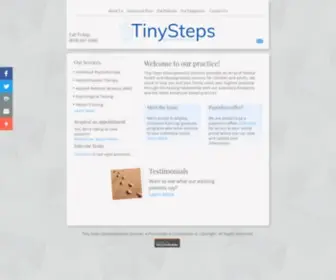 Tinystepsdevelopment.com(Tinystepsdevelopment) Screenshot