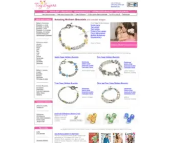 Tinysugars.com(Mothers bracelets) Screenshot