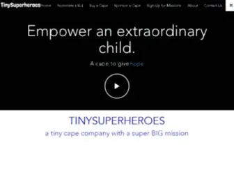Tinysuperheroes.com(Give Hope) Screenshot