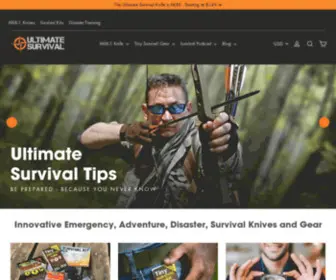 Tinysurvival.com(Ultimate Survival Tips/ MSK) Screenshot