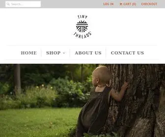 Tinythreads.co(Tiny Threads Clothing Company) Screenshot