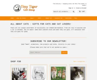 Tinytiger.ca(Tiny Tiger Gift Shop) Screenshot