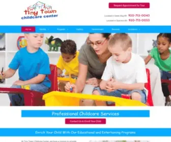 Tinytownchild.net(Tiny Town Childcare Center) Screenshot