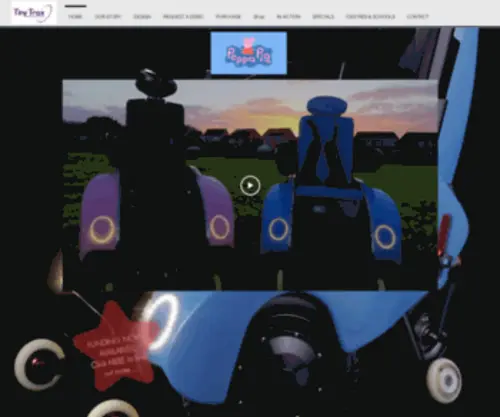 Tinytrax.com(Childrens wheelchair) Screenshot