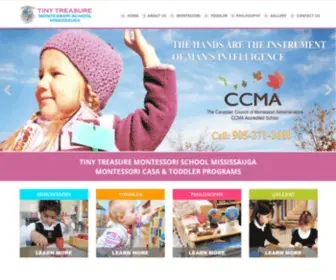 Tinytreasuremontessori.com(Tiny Treasure Mississauga Montessori School) Screenshot