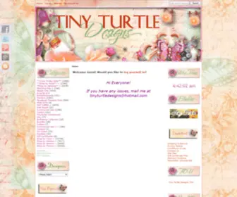 Tinyturtledesigns.com(Tiny Turtle Designs) Screenshot
