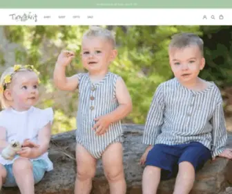 Tinytwig.com.au(Newborn & Baby Organic Cotton Clothing) Screenshot