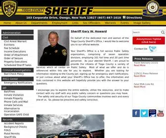 Tiogacountysheriff.com(Tioga County Sheriff) Screenshot