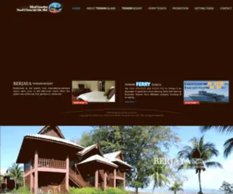 Tiomanisland.com.my(Tioman Island Resort) Screenshot