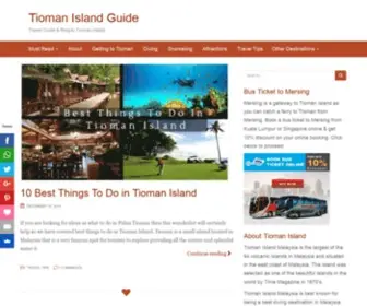 Tiomanisland.guide(Pulau Tioman) Screenshot