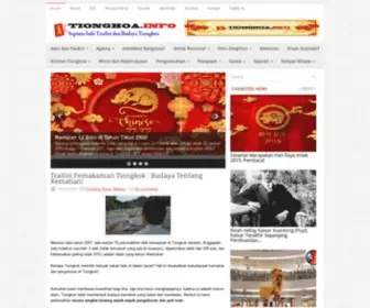 Tionghoa.info(Tionghoa indonesia) Screenshot