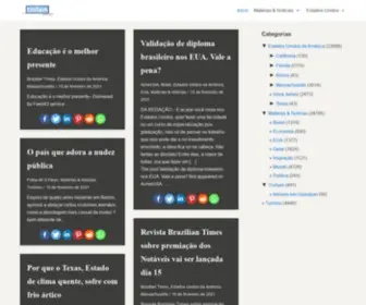 Tiosam.com(Portal Brasileiro nos Estados Unidos) Screenshot