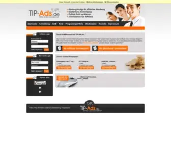 Tip-ADS.de(Und Sponsorennetzwerk) Screenshot