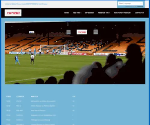 Tip180.com(Best football prediction website) Screenshot