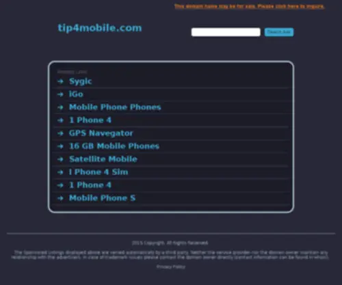 Tip4Mobile.com(Tips And Share) Screenshot