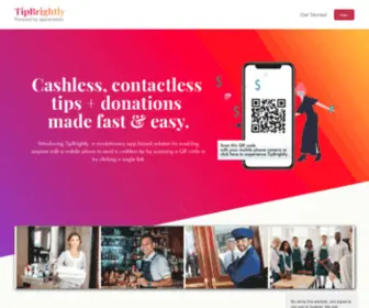 Tipbright.com(TipBrightly Cashless Tipping) Screenshot