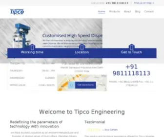 Tipcoengineering.com(Tipco Engineering) Screenshot