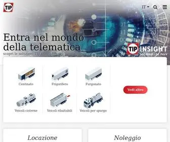 Tipeurope.it(TIP Trailer Services) Screenshot