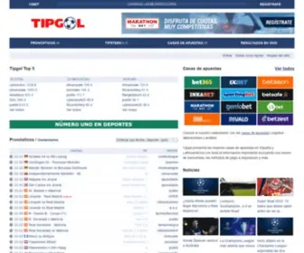 Tipgol.com Screenshot