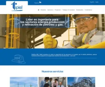 Tipiel.com.co(Líder en Ingeniería) Screenshot