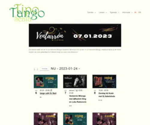 Tipotango.nl(Argentijnse Tango in Eindhoven) Screenshot