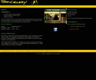 Tippcyclery.com(Tipp Cyclery Zone) Screenshot