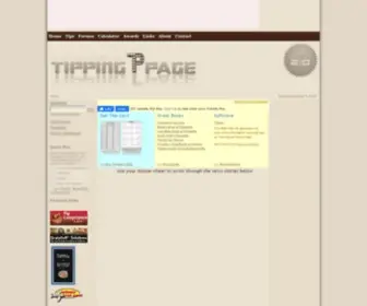 Tipping.org(This site contains information on what) Screenshot