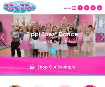 Tippitoesdance.com(Tippi Toes Tippi Toes Home) Screenshot
