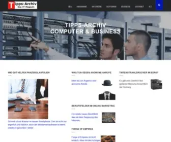 Tipps-Archiv.de(TIPPS-ARCHIV COMPUTER & BUSINESS) Screenshot