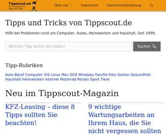 Tippscout.de Screenshot
