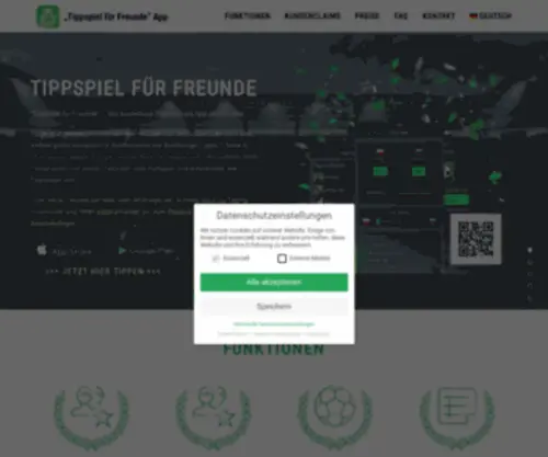 Tippspiel-Fuer-Freunde.de(Tippspiel für Freunde) Screenshot