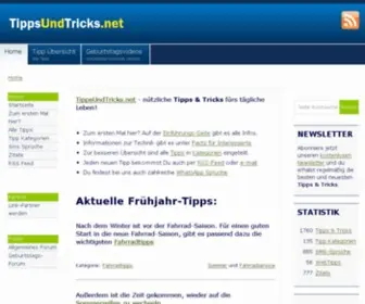 Tippsundtricks.net(Tippsundtricks) Screenshot