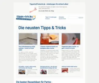 Tippsundtricks24.de(Anleitungen für einfach ALLES) Screenshot
