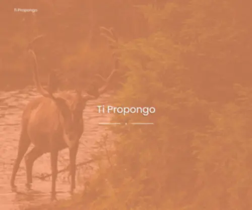 Tipropongo.com(tipropongo) Screenshot