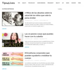 Tips4Lives.com(Tips4Lives) Screenshot