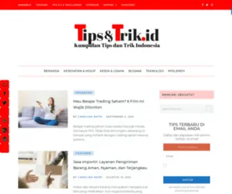 Tipsdantrik.id(Tips dan Trik Indonesia) Screenshot