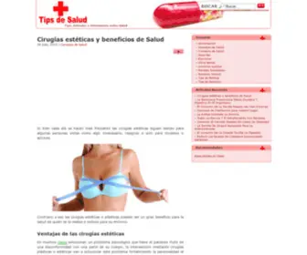 Tipsdesalud.com(Tips de Salud) Screenshot