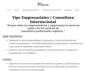 Tipsempresariales.com(Tips Empresariales) Screenshot