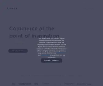 Tipser.com(Embedded Commerce for Publishers and Brands) Screenshot