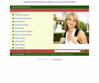 Tipsformyphone.com(Tipsformyphone) Screenshot