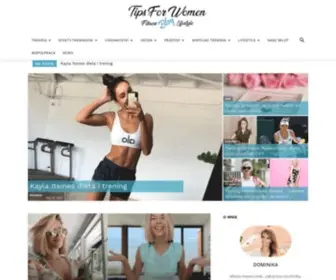 Tipsforwomen.pl(Porady dla kobiet) Screenshot