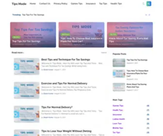 Tipsmode.com(Tips Mode) Screenshot