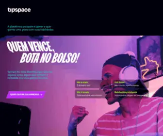 Tipspace.gg(Sua nova plataforma de jogos competitivos) Screenshot