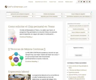 Tipsparaempresas.com(Tips para empresas) Screenshot